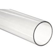 Professional Plastics Clear Polycarbonate Tube, 0.750 ID X .875 OD X 96.000 [Each] TPCCL.750X.875X96.000